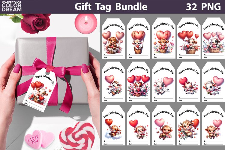 Gift Tag Clipart Image 11