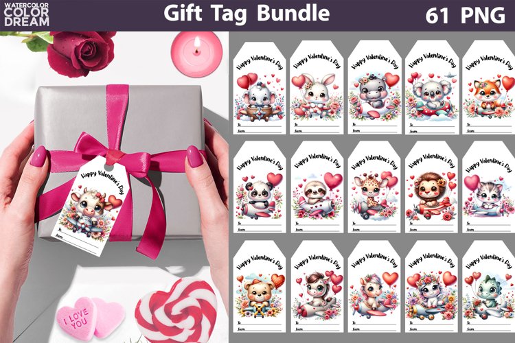 Gift Tag Clipart Image 24