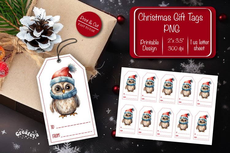 Christmas Gift Tag Templates Image 19