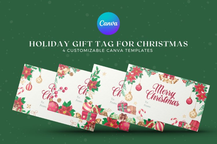 Christmas Gift Tag Templates Image 15