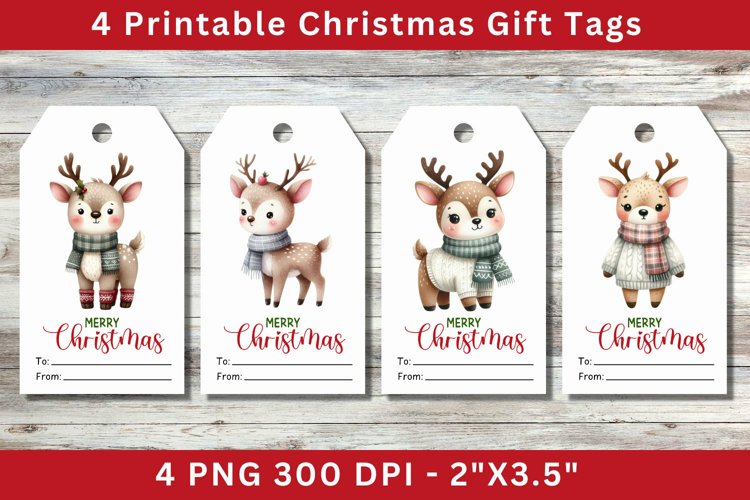 Gift Tag Clipart Image 12