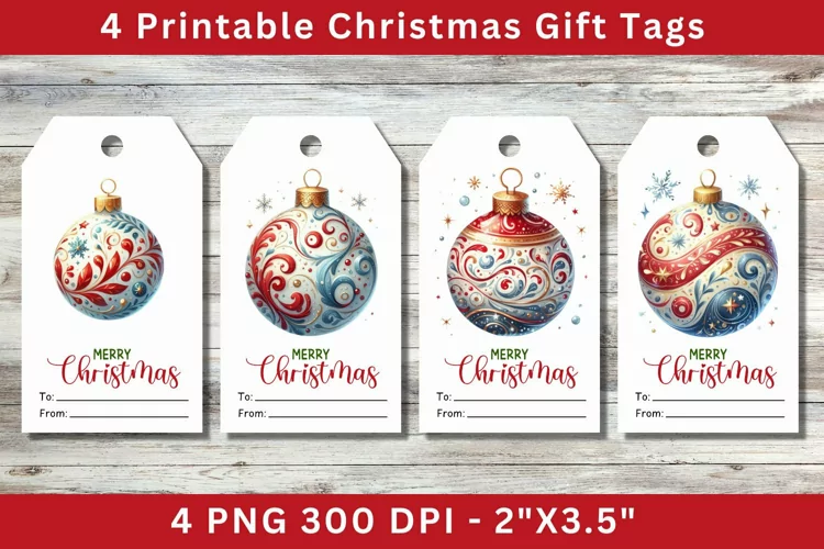 Christmas Gift Tags, christmas ornaments