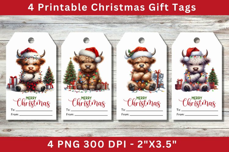 Gift Tag Clipart Image 17