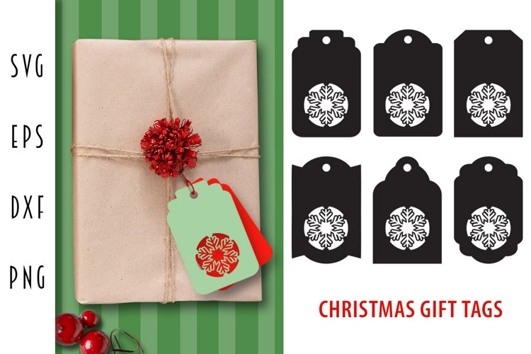 Christmas Tag Svg Image 5