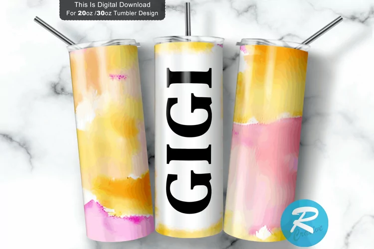 Gigi Seamless Tumbler 20oz/30oz Skinny Tumbler