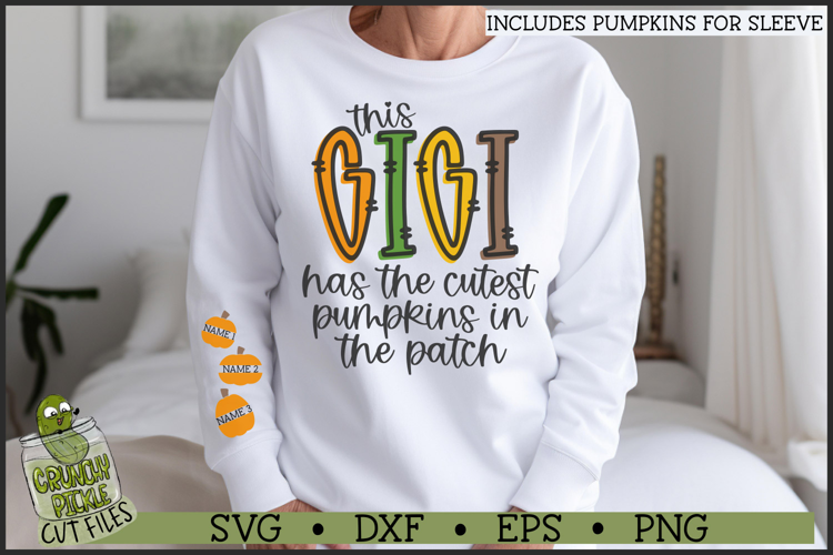 Gigi Pumpkin Patch SVG File