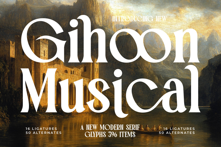 Gihoon Musical - New Modern Serif Font