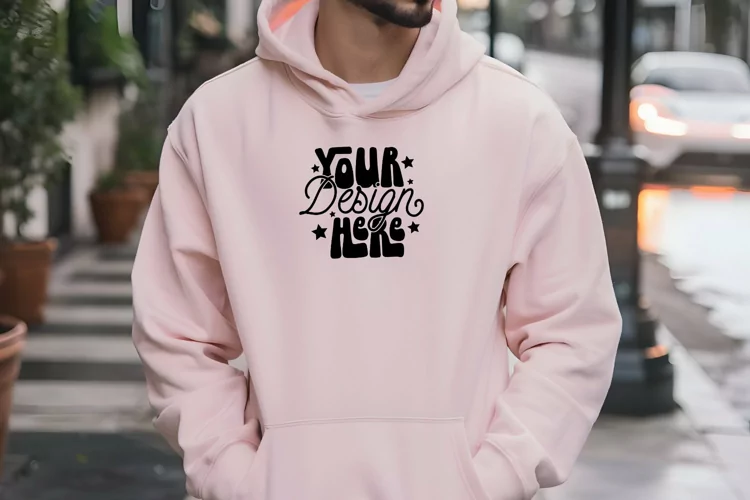 Gildan 18500 Hoodie Mockup, Mockup