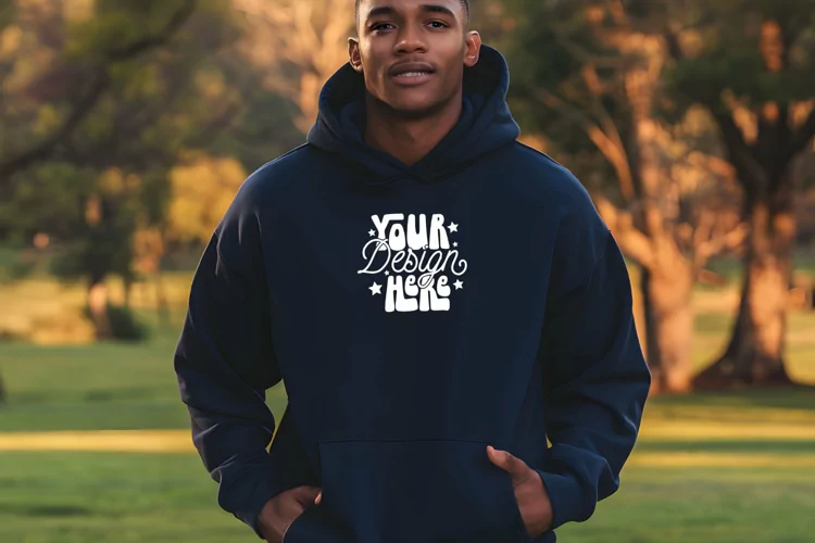 Gildan 18500 Hoodie Mockup, Mockup