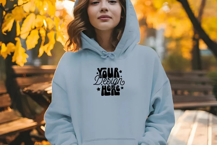 Gildan 18500 Hoodie Mockup, Mockup