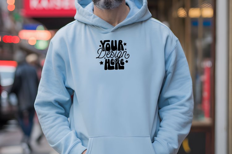 Gildan 18500 Hoodie Mockup, Mockup