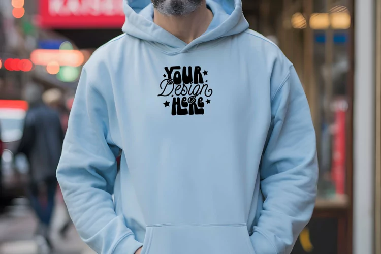 Gildan 18500 Hoodie Mockup, Mockup