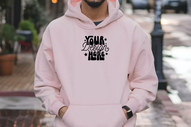 Gildan 18500 Hoodie Mockup, Mockup