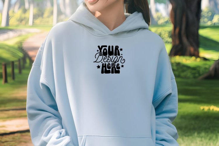Gildan 18500 Hoodie Mockup, Mockup