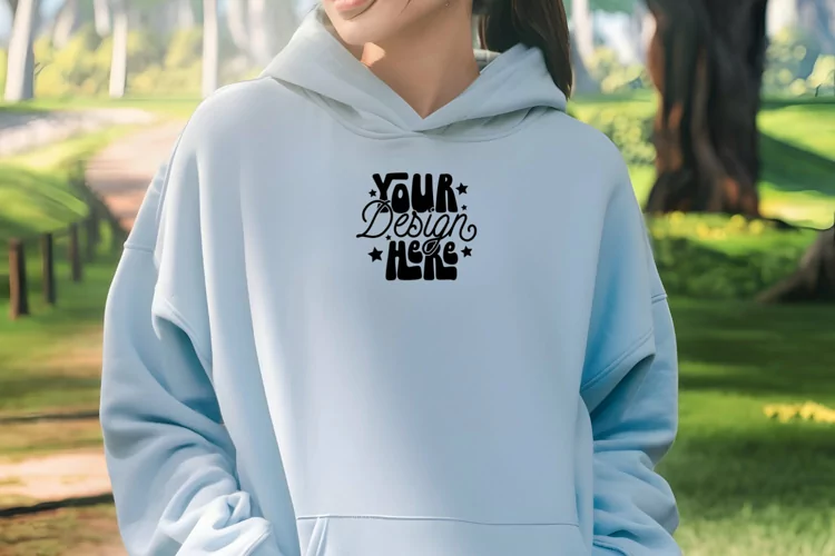 Gildan 18500 Hoodie Mockup, Mockup