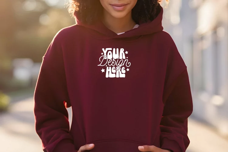 Gildan 18500 Hoodie Mockup, Mockup
