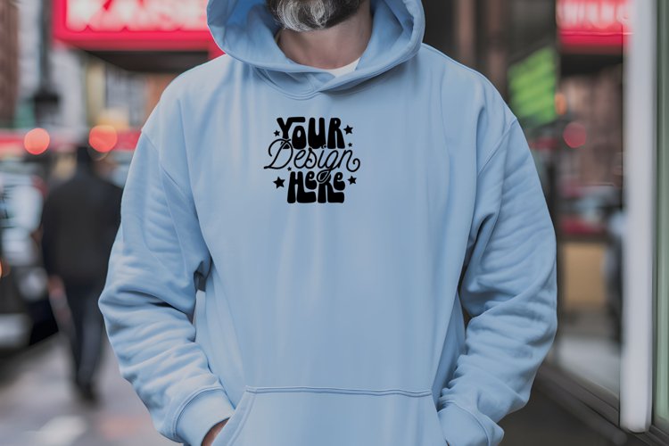 Gildan 18500 Hoodie Mockup, Mockup example image 1