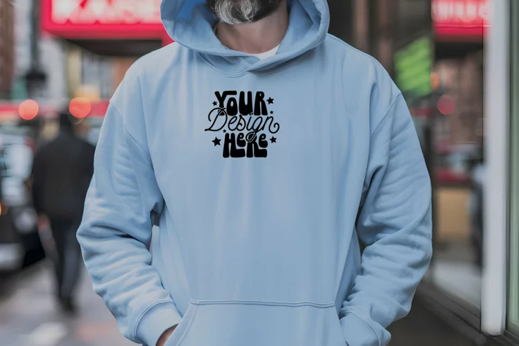 Gildan 18500 Hoodie Mockup, Mockup