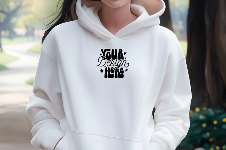 Gildan 18500 Hoodie Mockup, Mockup