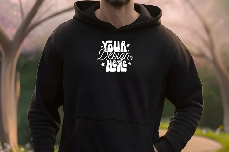 Gildan 18500 Hoodie Mockup, Mockup