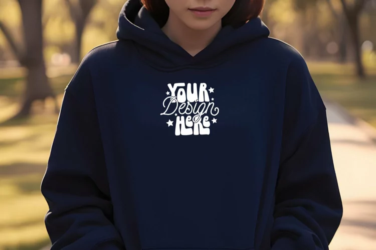 Gildan 18500 Hoodie Mockup, Mockup