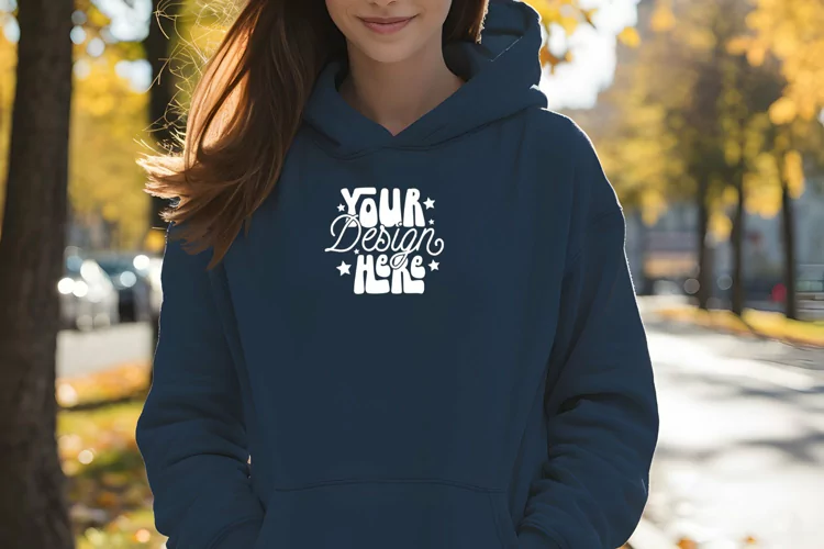 Gildan 18500 Hoodie Mockup, Mockup