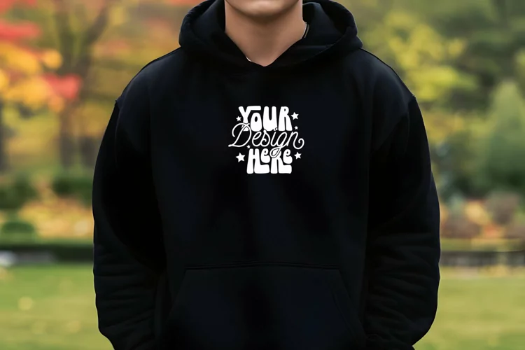 Gildan 18500 Hoodie Mockup, Mockup