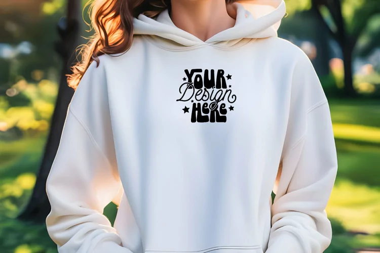 Gildan 18500 Hoodie Mockup, Mockup