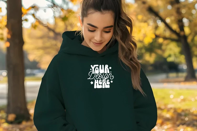 Gildan 18500 Hoodie Mockup, Mockup