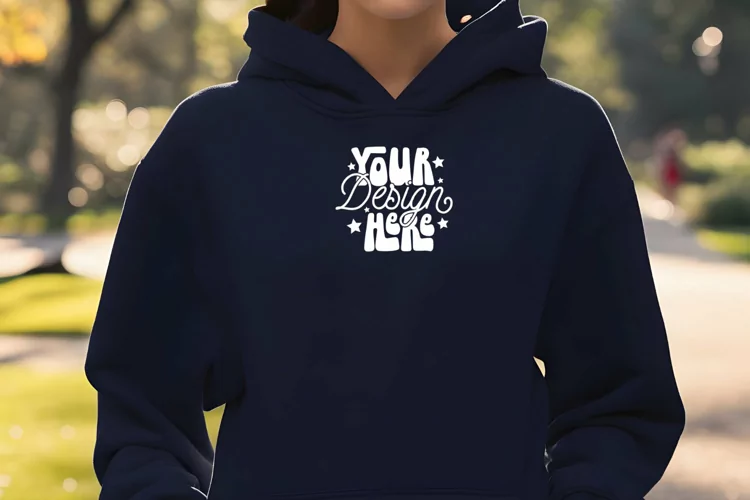 Gildan 18500 Hoodie Mockup, Mockup