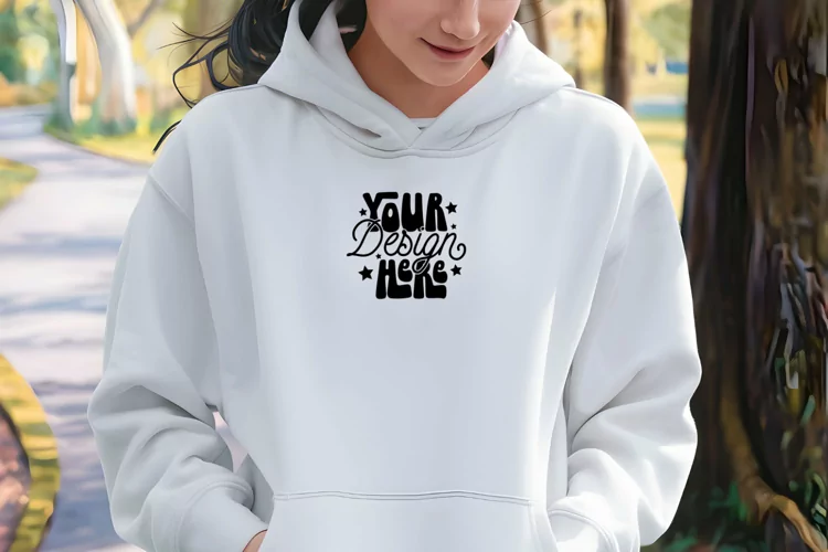 Gildan 18500 Hoodie Mockup, Mockup
