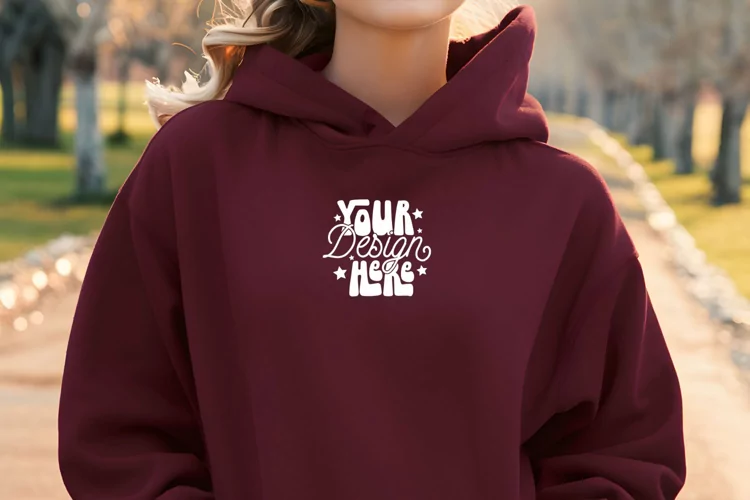 Gildan 18500 Hoodie Mockup, Mockup