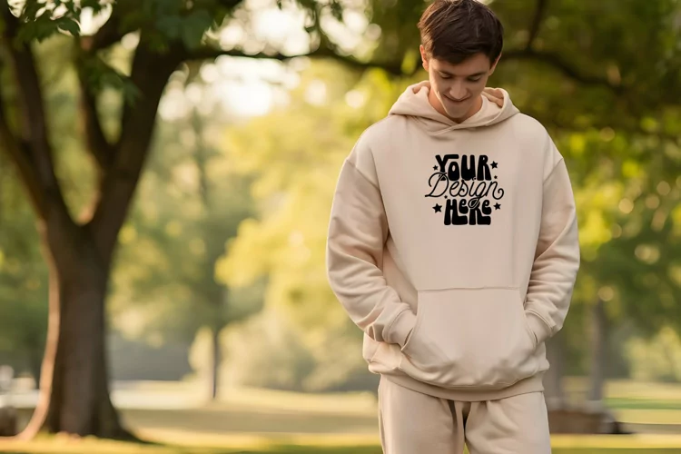 Gildan 18500 Hoodie Mockup, Mockup