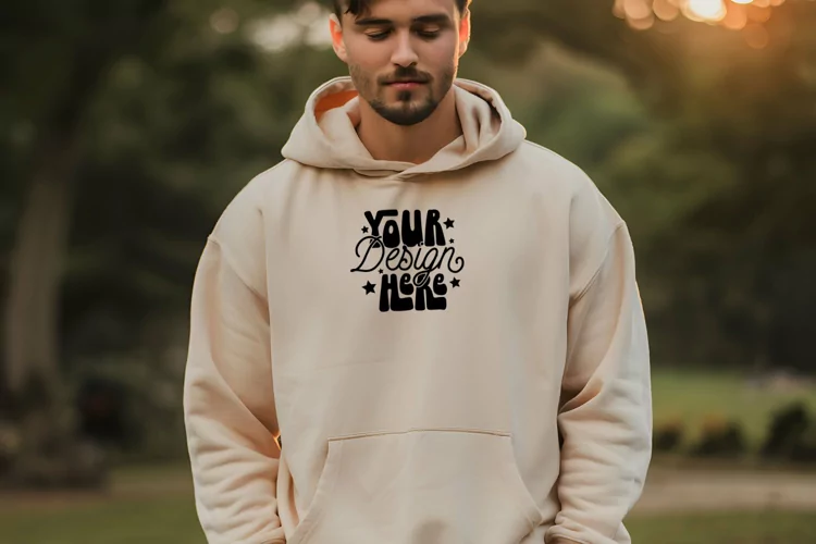 Gildan 18500 Hoodie Mockup, Mockup