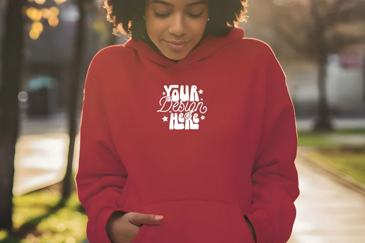 Gildan 18500 Hoodie Mockup, Mockup