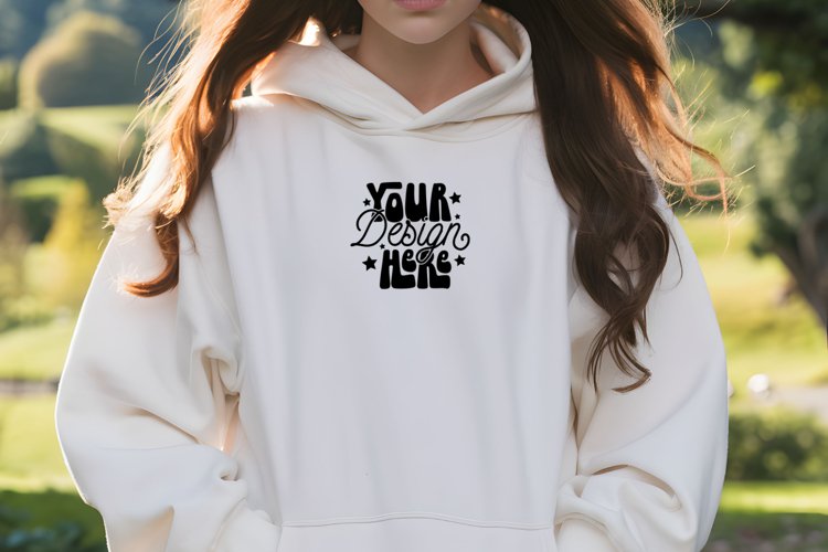 Gildan 18500 Hoodie Mockup, Mockup example image 1