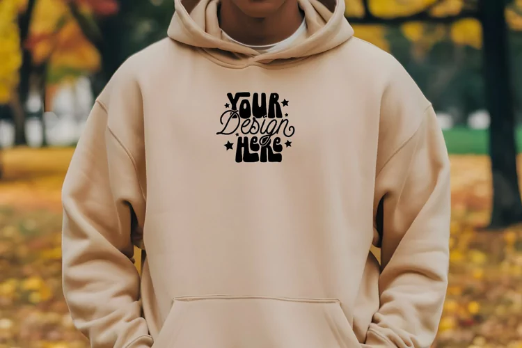 Gildan 18500 Hoodie Mockup, Mockup