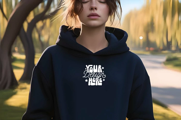 Gildan 18500 Hoodie Mockup, Mockup