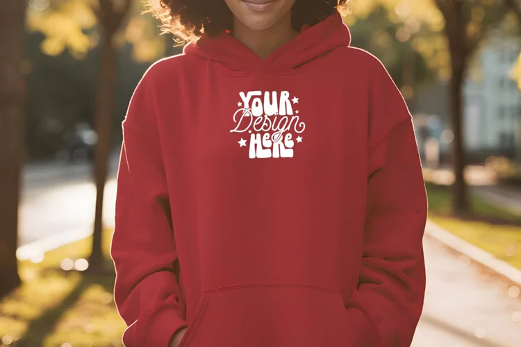 Gildan 18500 Hoodie Mockup, Mockup
