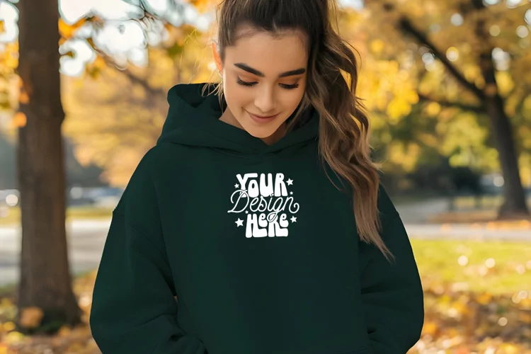 Gildan 18500 Hoodie Mockup, Mockup