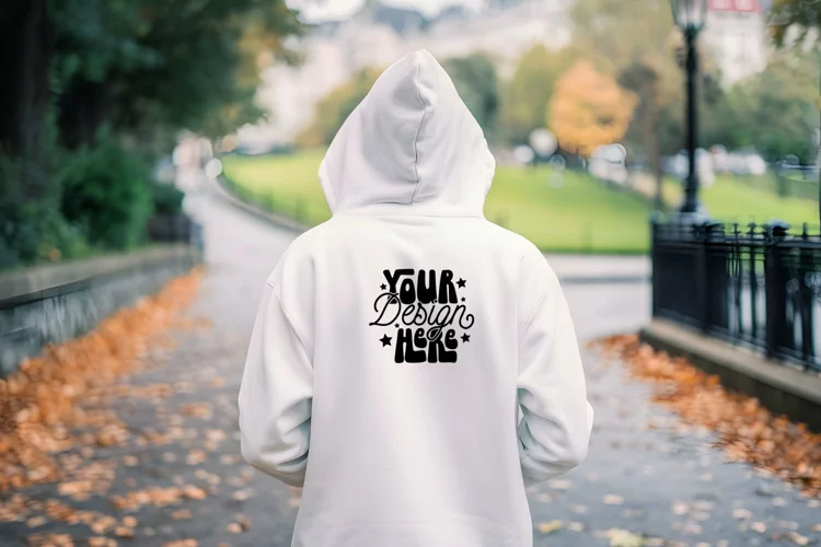 Gildan 18500 Hoodie Mockup, Mockup