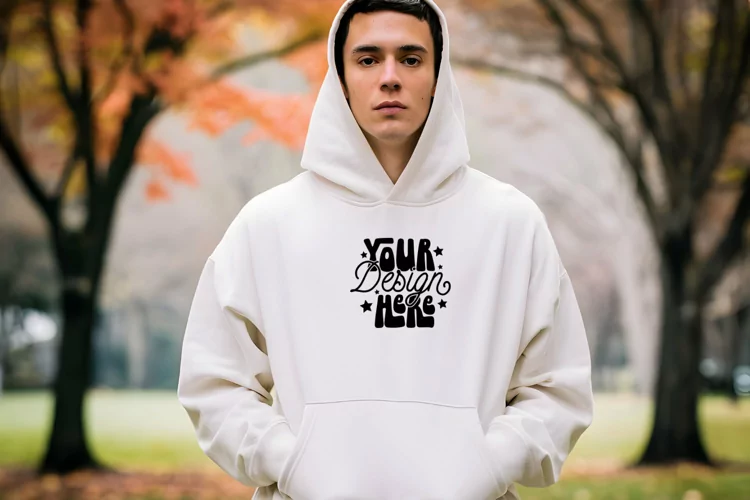 Gildan 18500 Hoodie Mockup, Mockup