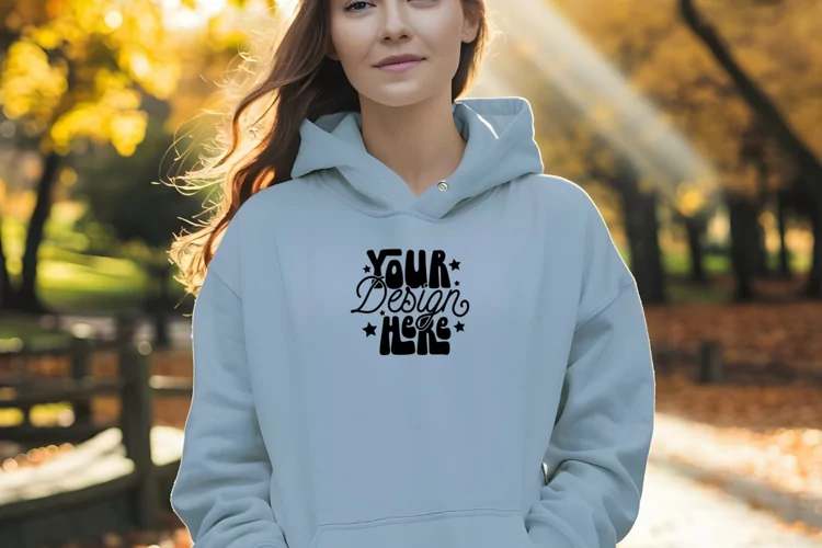 Gildan 18500 Hoodie Mockup, Mockup