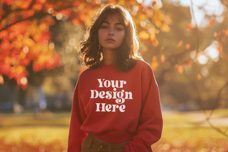 Sweatsuit Mockup Image 19