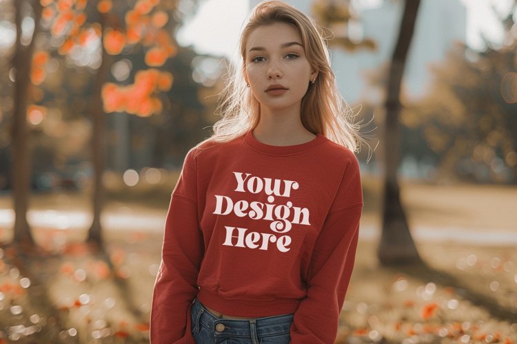 Sweatsuit Mockup Image 22