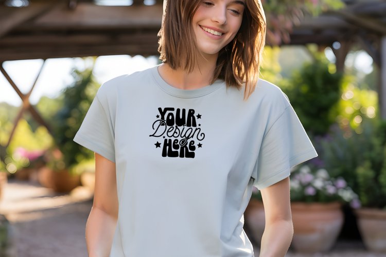 Forest Green Tshirt Mockup 5000, Mockup