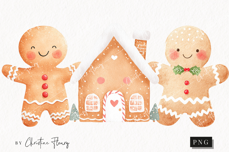 Christmas Watercolor Clipart Image 17