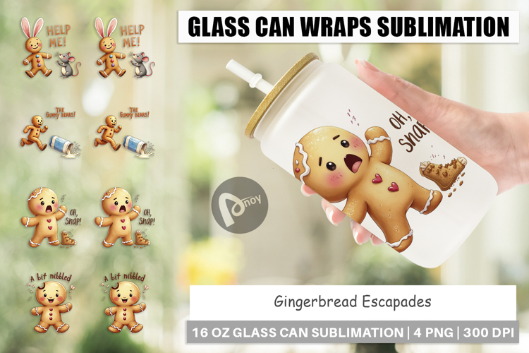 Gingerbread Cookie Clipart Image 17