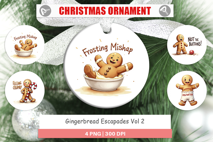 Gingerbread Cookie Clipart Image 9