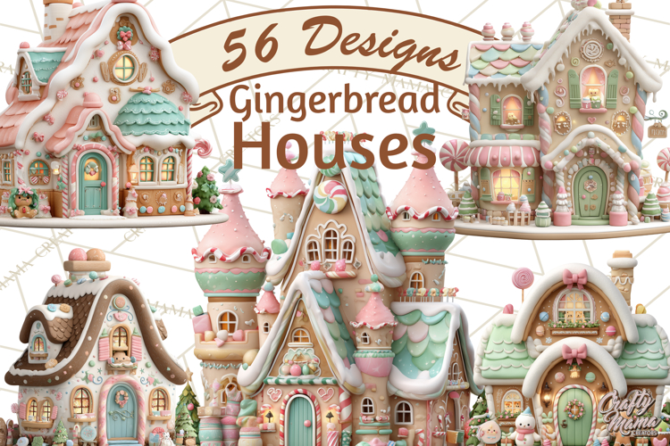 Gingerbread House Clipart Image 2
